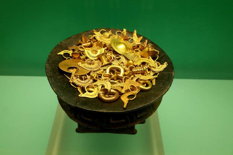 Objets du musée de l'or de Quindío