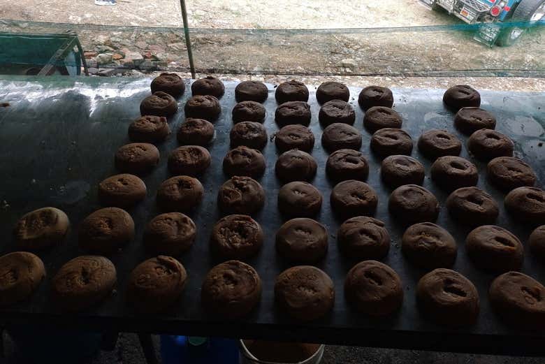 Panela solidificada