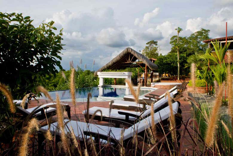 Piscina de la hacienda