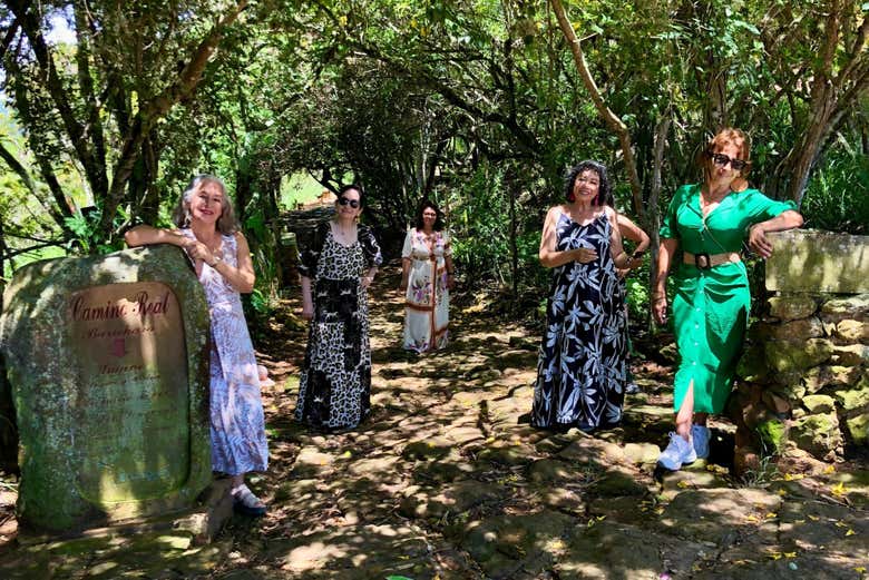 Disfrutando del tour