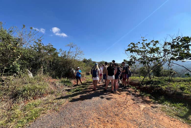 Uno de los senderos de la ruta