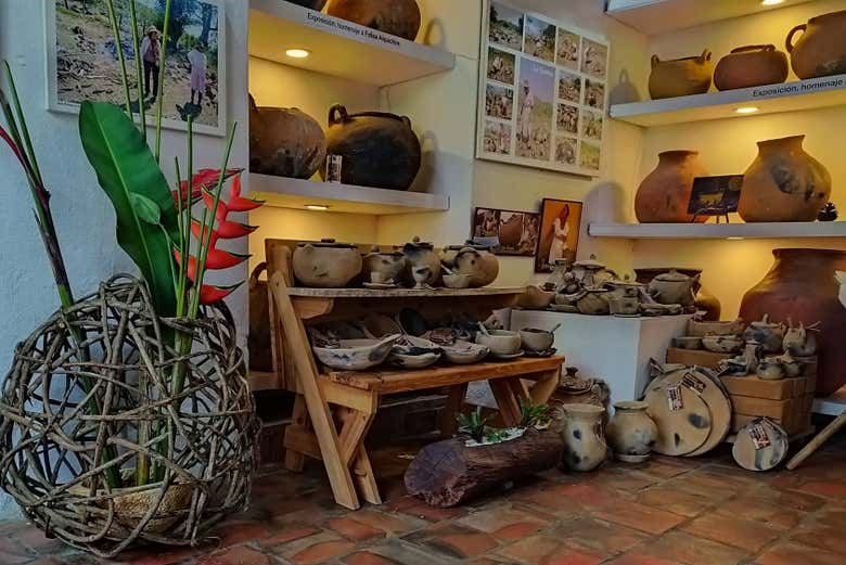 Une des boutiques d'artisanat que vous visiterez