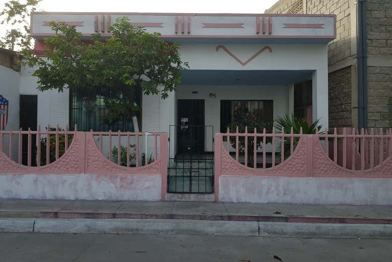 House of the author in the Bajo neighbourhood