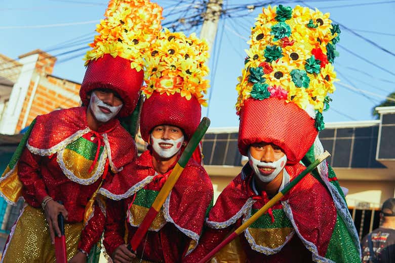 Trajes típicos del carnaval