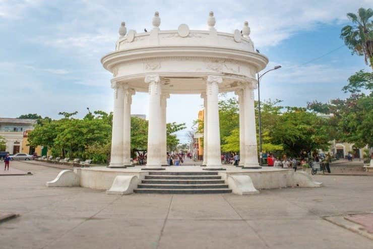 O coreto de Ciénaga