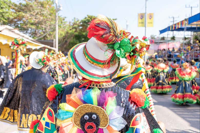 Trajes coloridos del Carnaval de Barranquilla