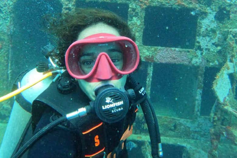 Instructora de Buceo