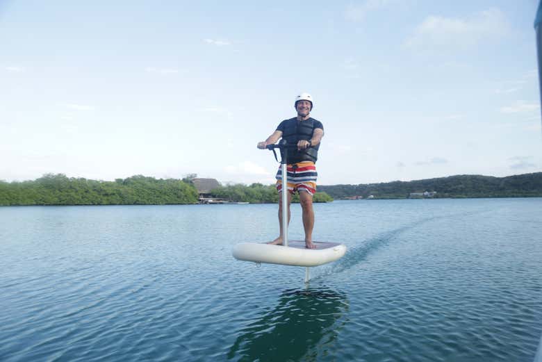 Surcando las aguas de la isla de Barú