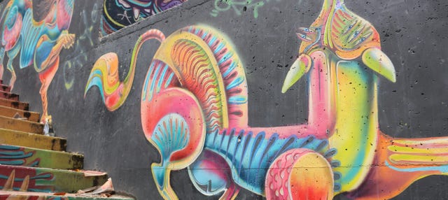 Tegenstander Vervallen Algemeen Free Graffiti Tour in Bogota, Bogotá