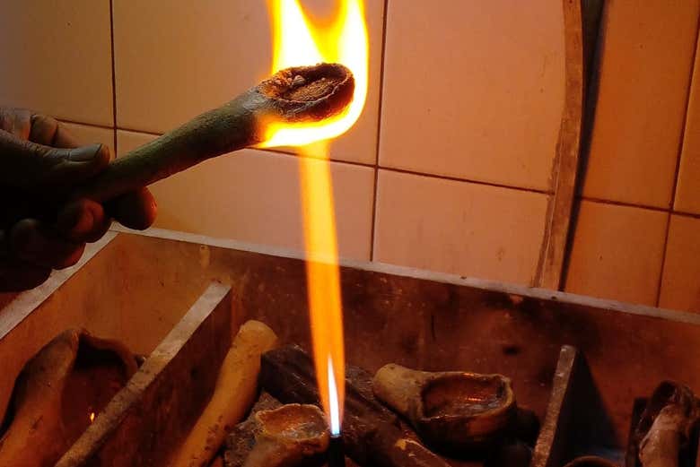 Melting the materials at high temperatures