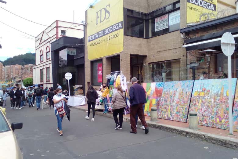 Arte callejero en Usaquén