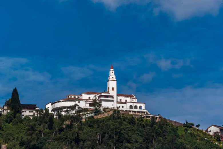 Vista do santuário de Monserrate