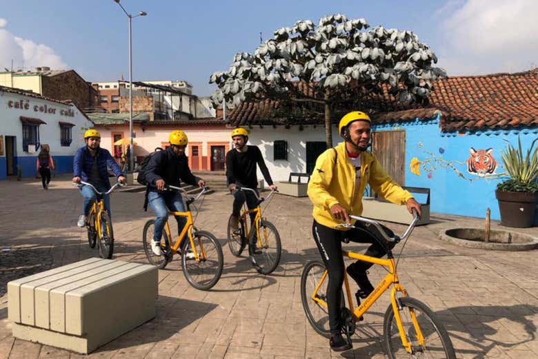 Disfrutando de los colores de Bogotá