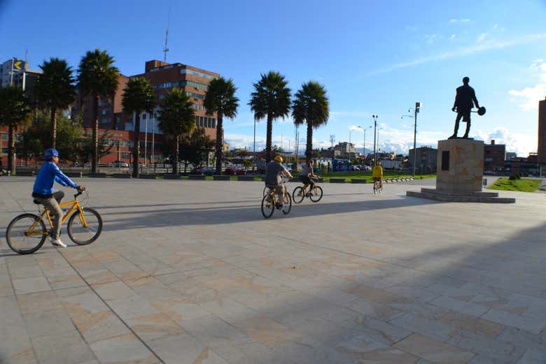 Uno de los parques que visitaremos en bicicleta