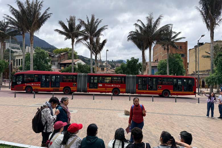 Caminaremos por el centro de Bogotá