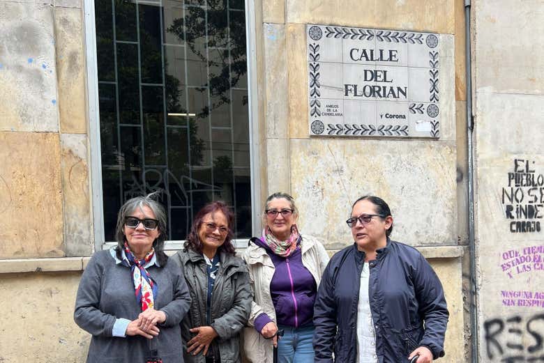 Recorriendo la calle del Florián