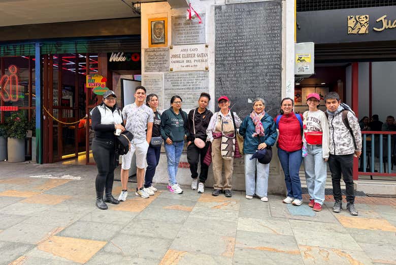 Disfrutando del tour