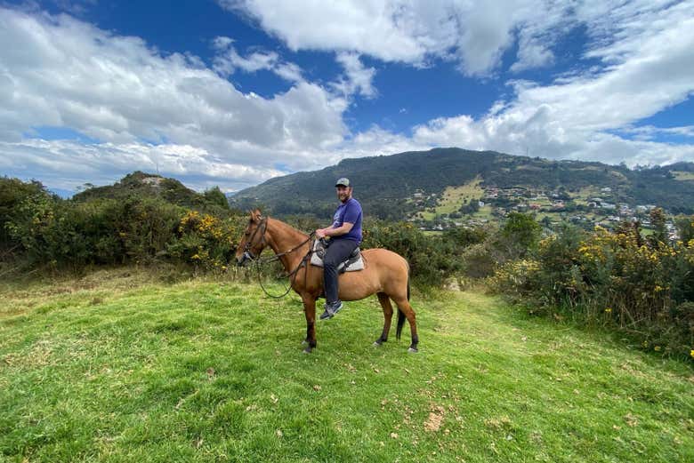 Paseo a caballo entre paisajes 