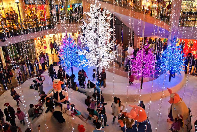Centro Commerciale Andino a Natale