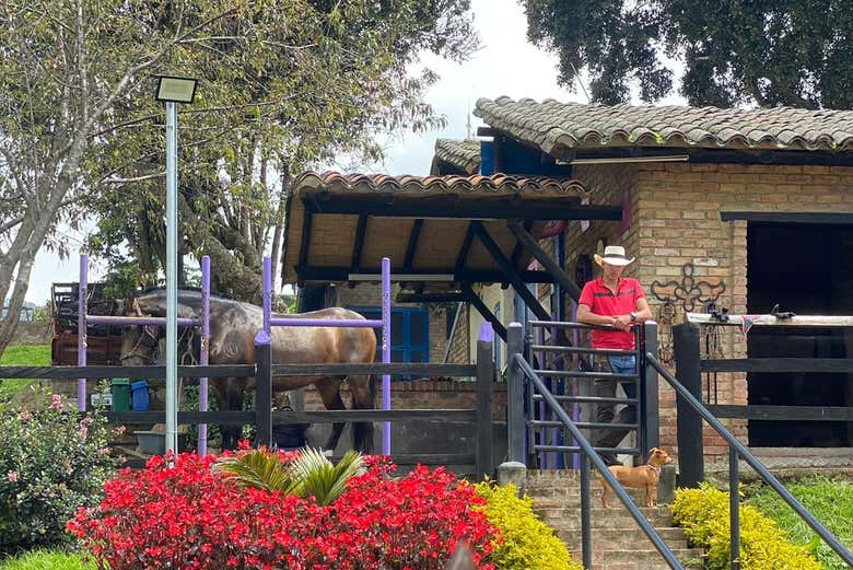 Percorreremos as instalações do Criadero Lusitania