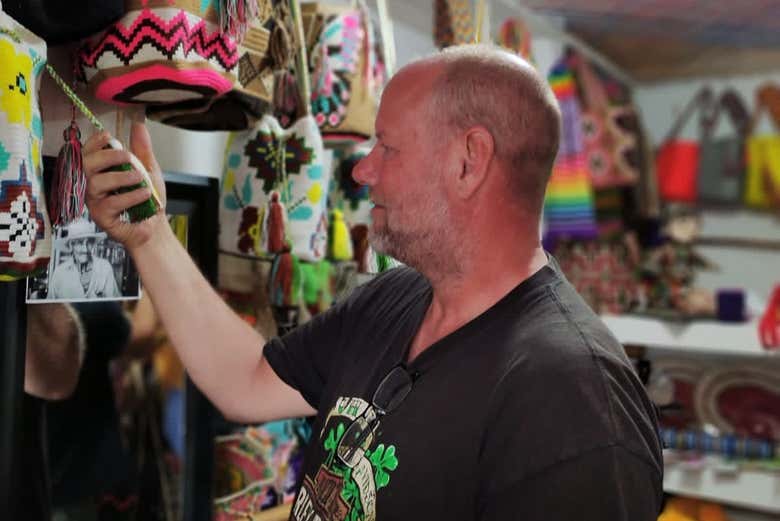 Escogiendo una mochila de recuerdo