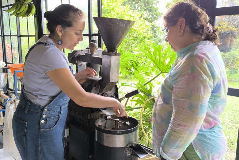 Faremos todo o processo de secagem