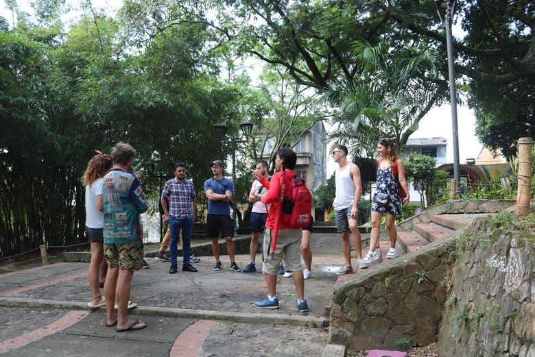 Explorando o distrito de Chapinero