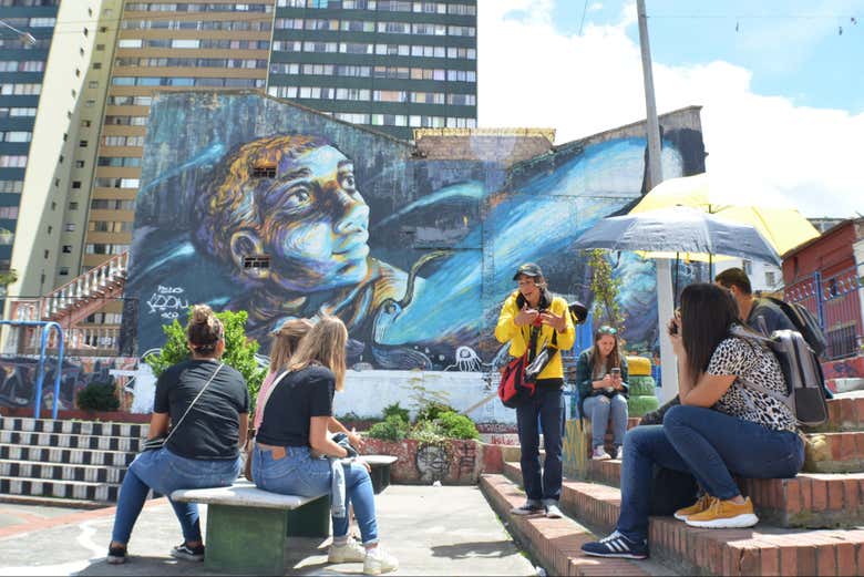 Uno de los murales que veremos en el tour