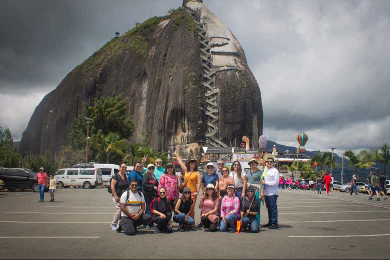 Subiremos la Piedra del Peñol, en Guatapé