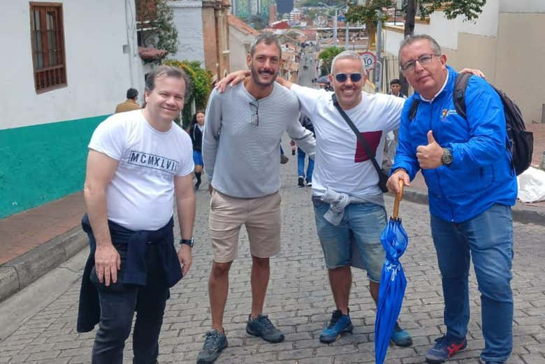 Recorriendo el barrio de La Candelaria