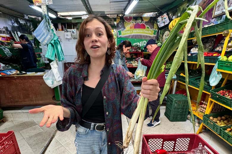 O guia nos contará os segredos dos ingredientes