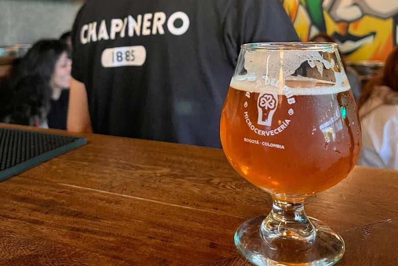 En una de las cervecerías de Chapinero que visitaremos
