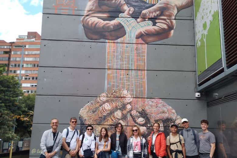 Recorriendo el barrio bogotano de La Macarena