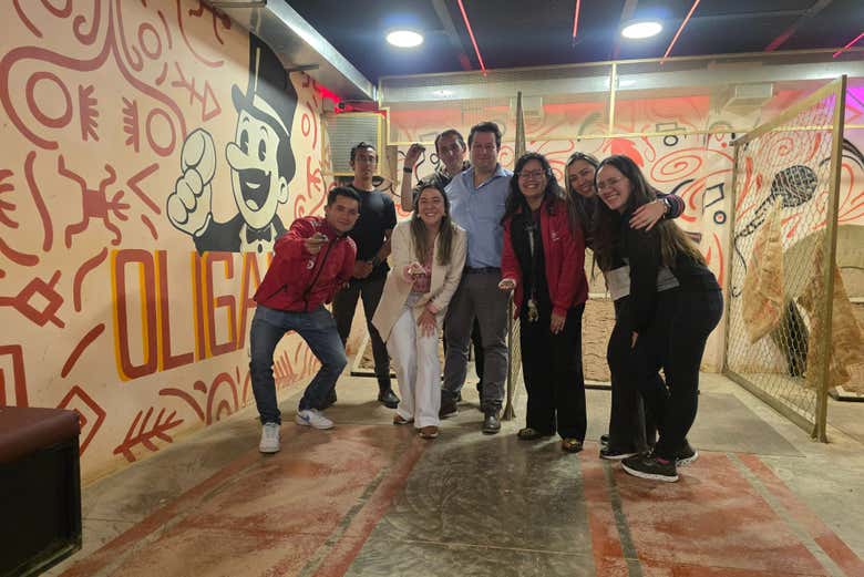 Listos para jugar tejo