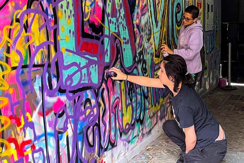 Apportez votre touche à l'art urbain de Bogota