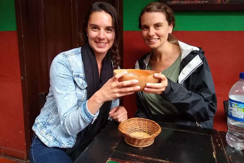 Sentindo o aroma da malta