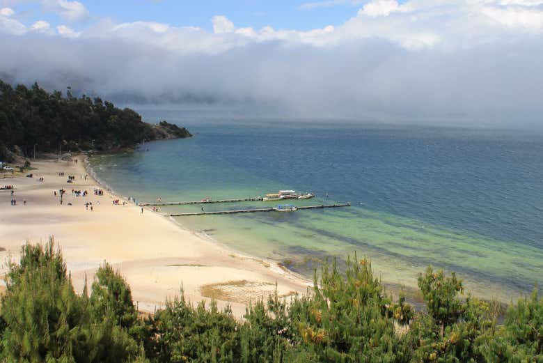 Lagoa de Tota, em Boyacá