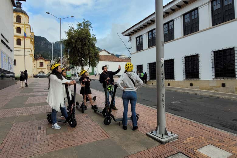 Aprendiendo la historia de La Candelaria