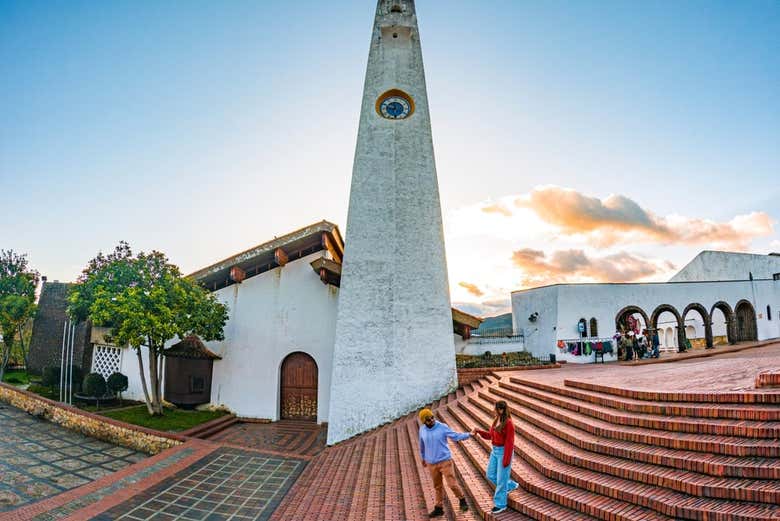 Recorriendo las calles de Guatavita