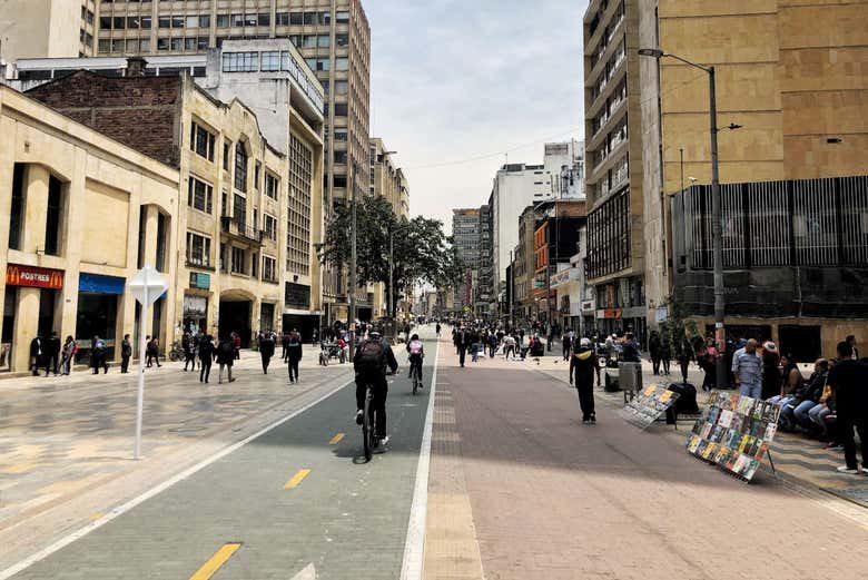 Paseando por las calles de Bogotá