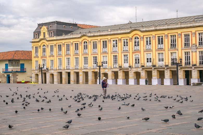 Admiraremos o Palácio Liévano