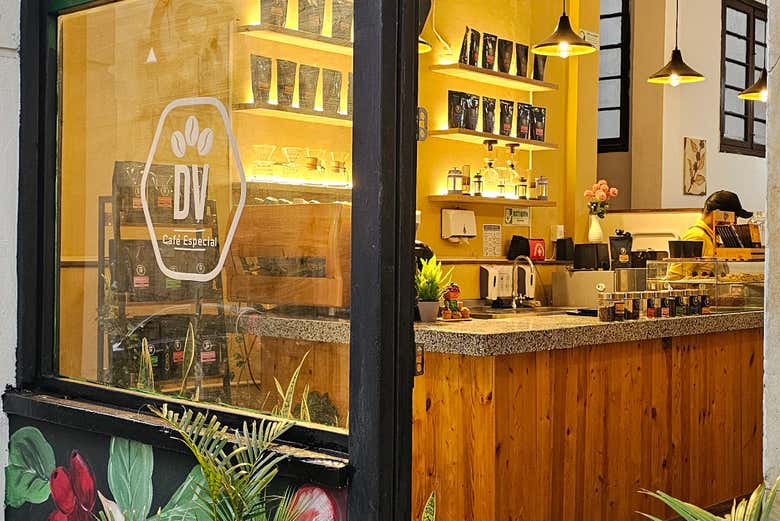 La cafetería en la que llevaremos a cabo la cata