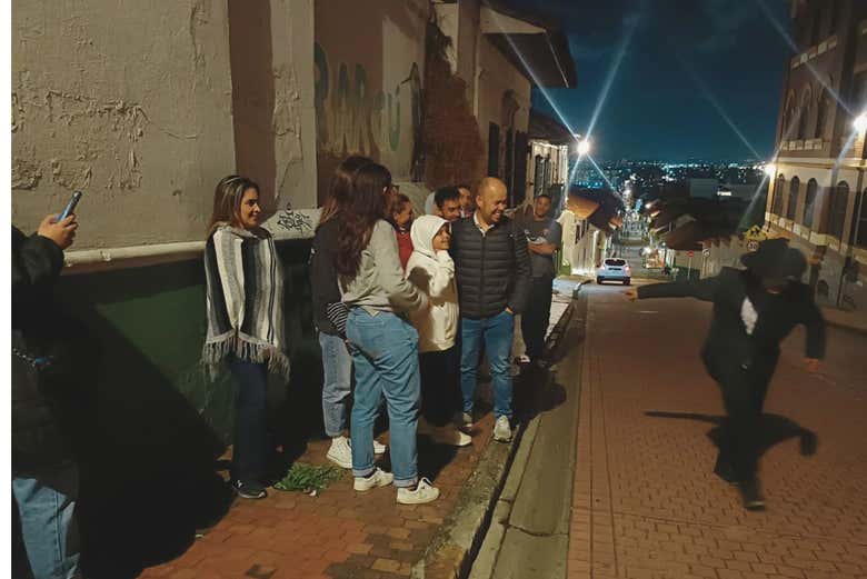 Muchas almas en pena nos acompañan durante el tour