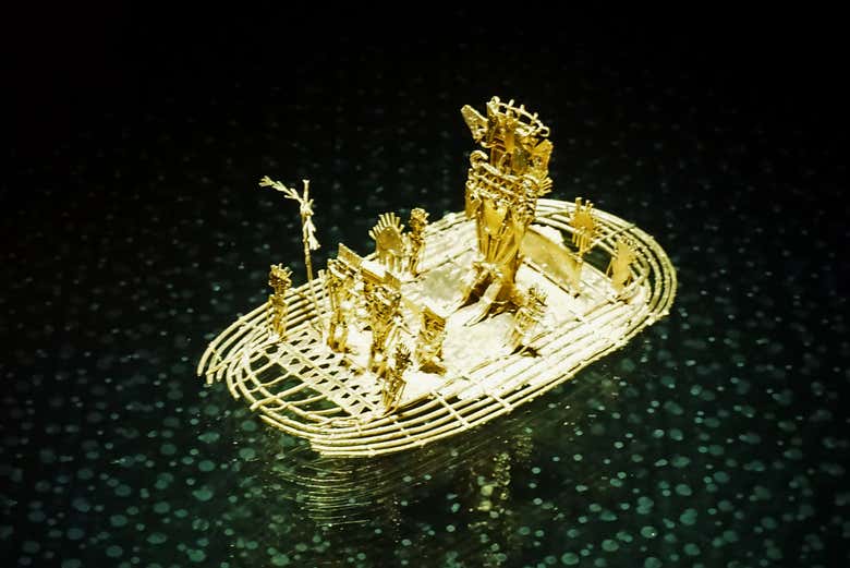  Balsa muisca, una pieza de orfebrería precolombina