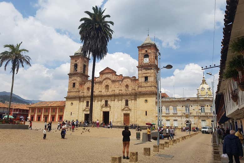 Plaza central de Zipaquirá