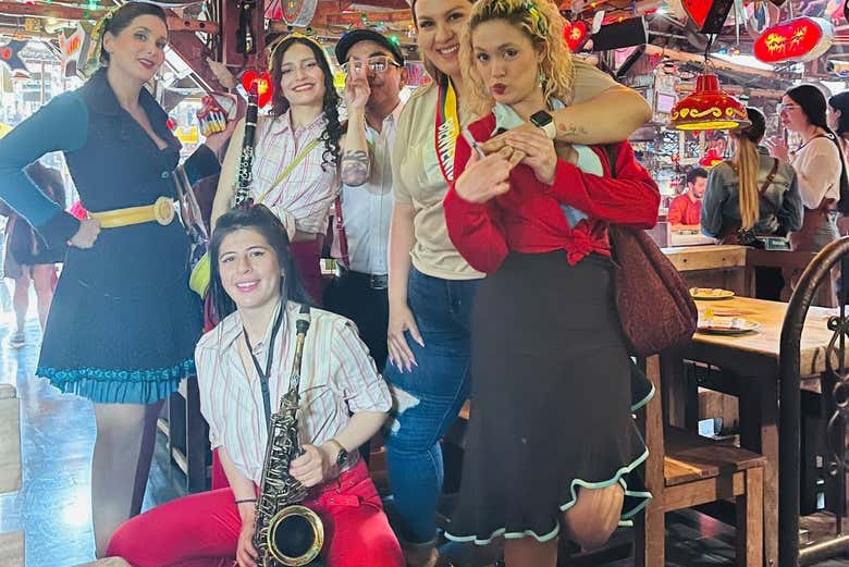 Disfrutaréis de un animado ambiente en Andrés Carne de Res
