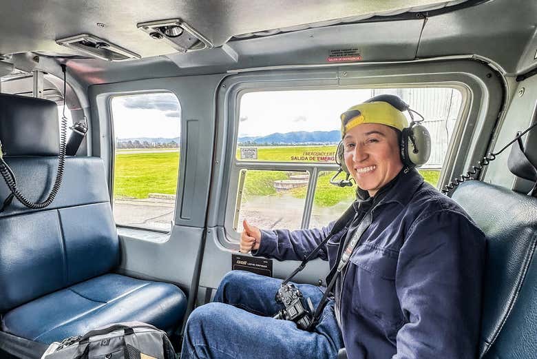 Pronti per il volo in elicottero?