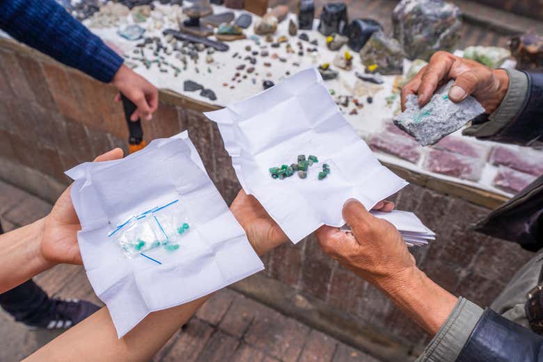 Bogotá cuenta con un mercado de esmeraldas