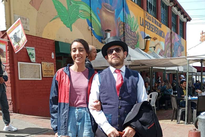 Visitando a Praça da Perseverança