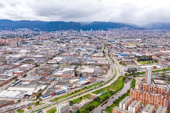 Paseo en helicóptero por Bogotá